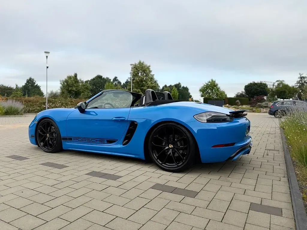 Gebraucht Porsche 718 Boxster Edition 300 PS (220 kW) 2024 Blau Cabrio