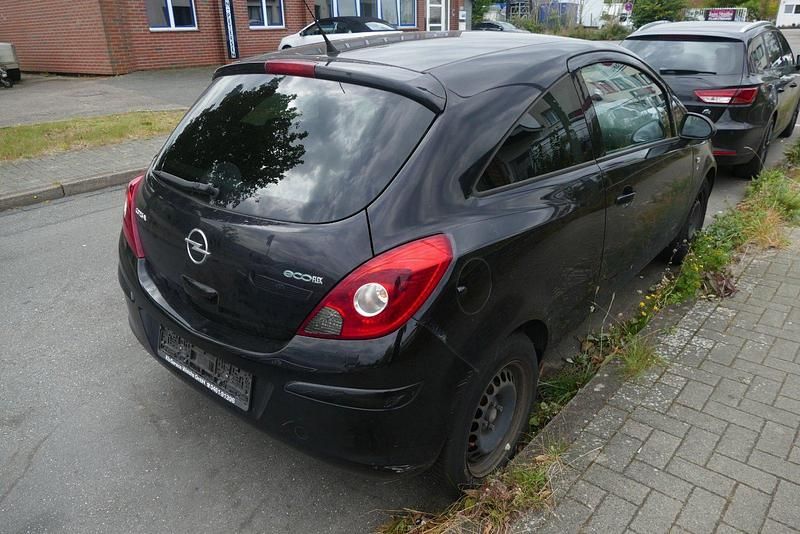 Gebraucht Opel Corsa 69 PS (50 kW) 2010 Schwarz Kleinwagen