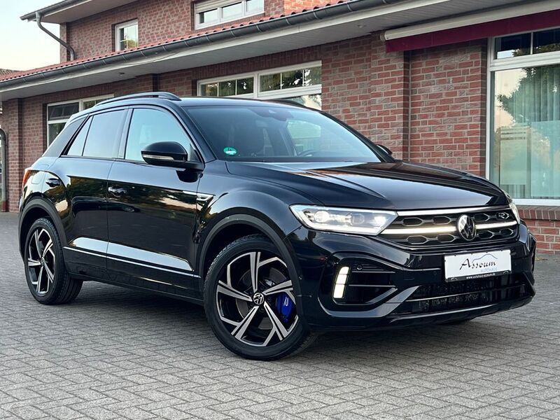 Schwarz Gebraucht 2023 VW T-Roc R SUV | 35.499 € - Bild 1/4