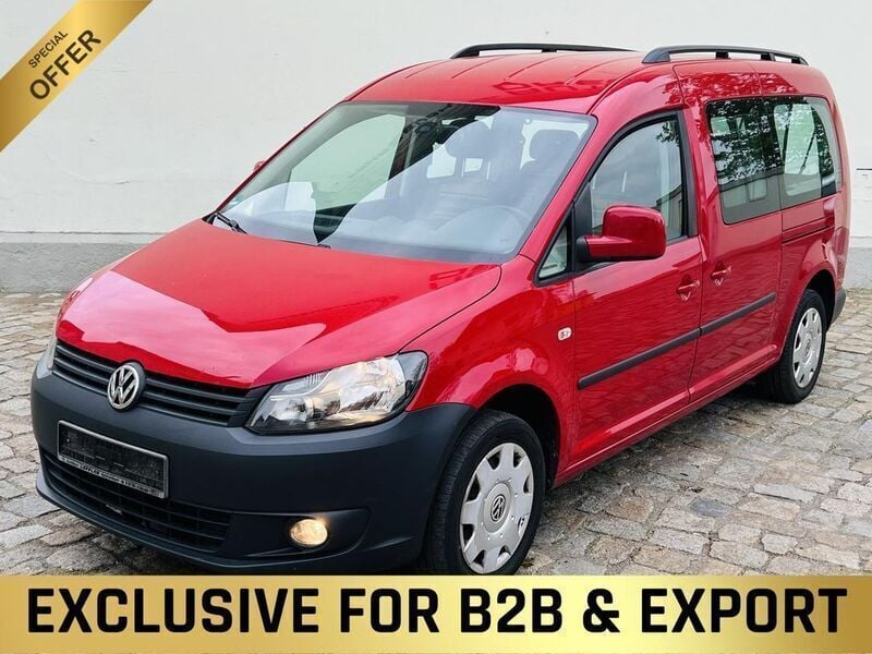 Rot Gebraucht 2013 VW Caddy Maxi Van / Kleinbus | 7.500 € (Guter Preis) - Bild 1/4