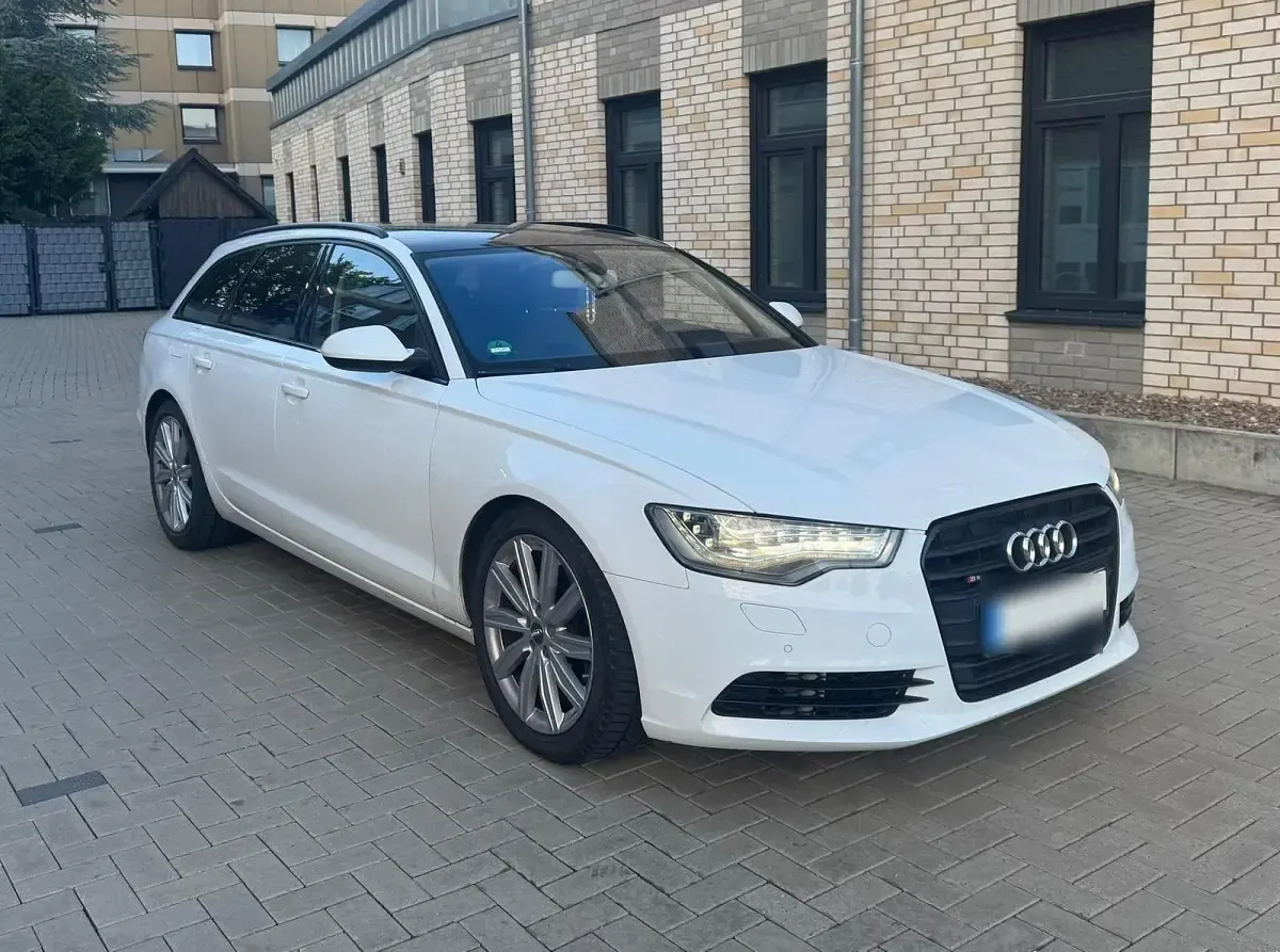 Gebraucht Audi A6 S-Line 204 PS (150 kW) 2014 Weiß Kombi
