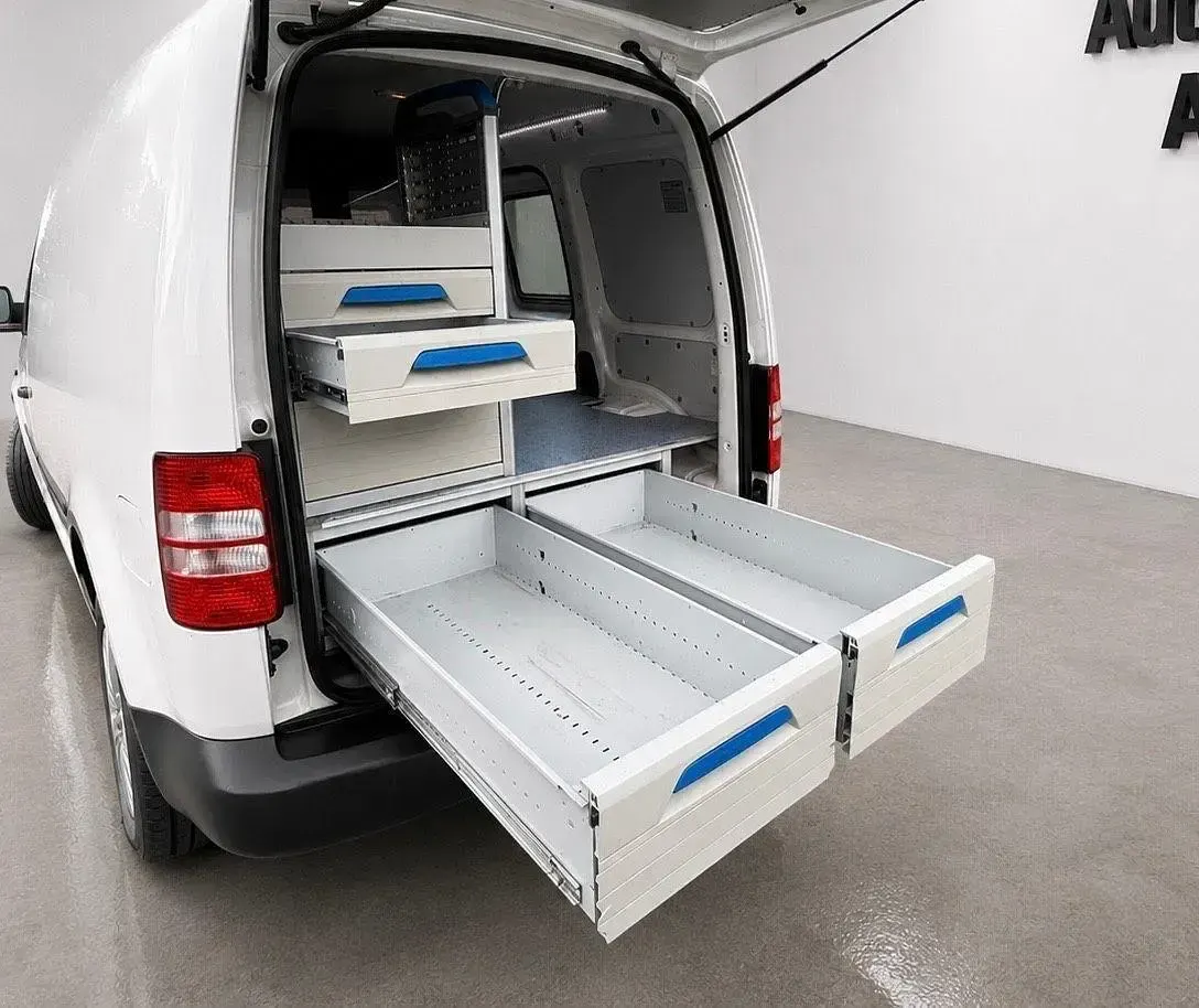 Gebraucht VW Caddy Pro 109 PS (80 kW) 2012 Weiß Van / Kleinbus