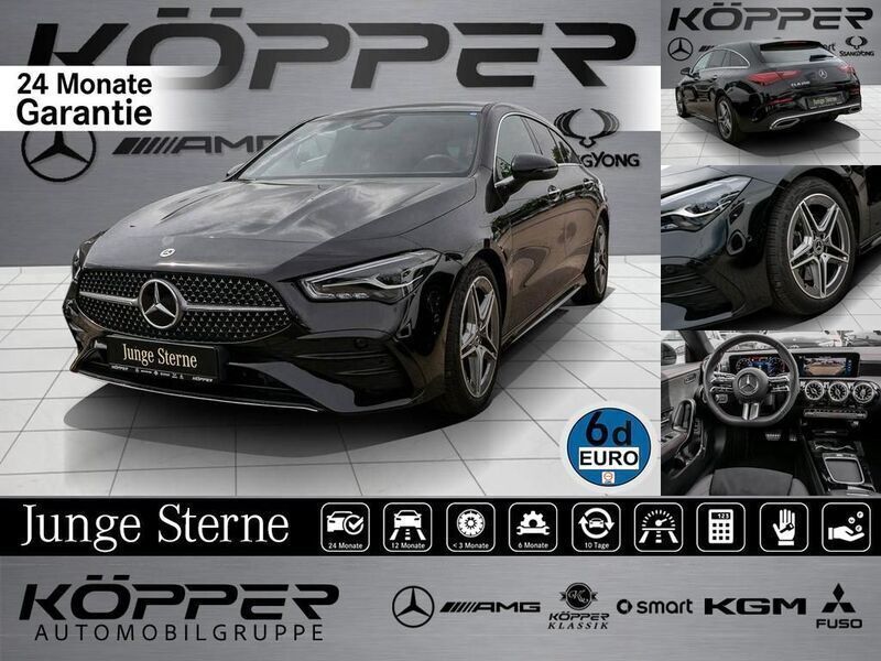 Schwarz Gebraucht 2024 Mercedes CLA200 Shooting Brake Advanced Plus Kombi | 37.998 € (Teuer) - Bild 1/4