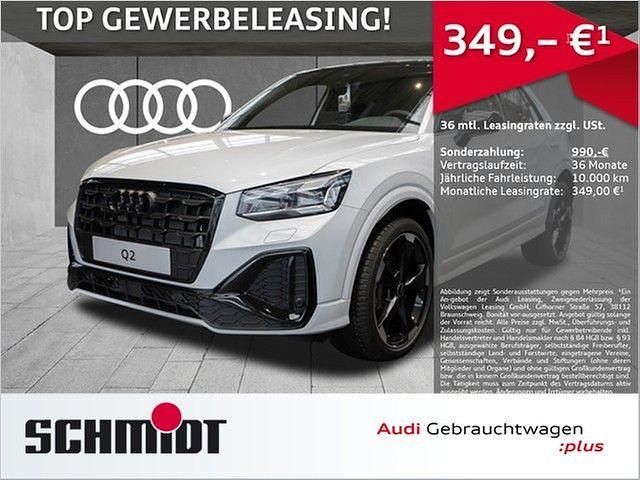 Gebraucht Audi Q2 S-Line 150 PS (110 kW) 2024 Gletscherweiß metallic SUV