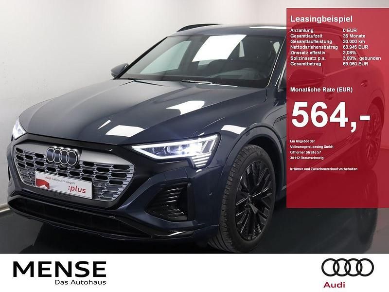 Plasmablau Neu 2024 Audi Q8 e-tron S-Line SUV | 63.945 € (Guter Preis) - Bild 1/4