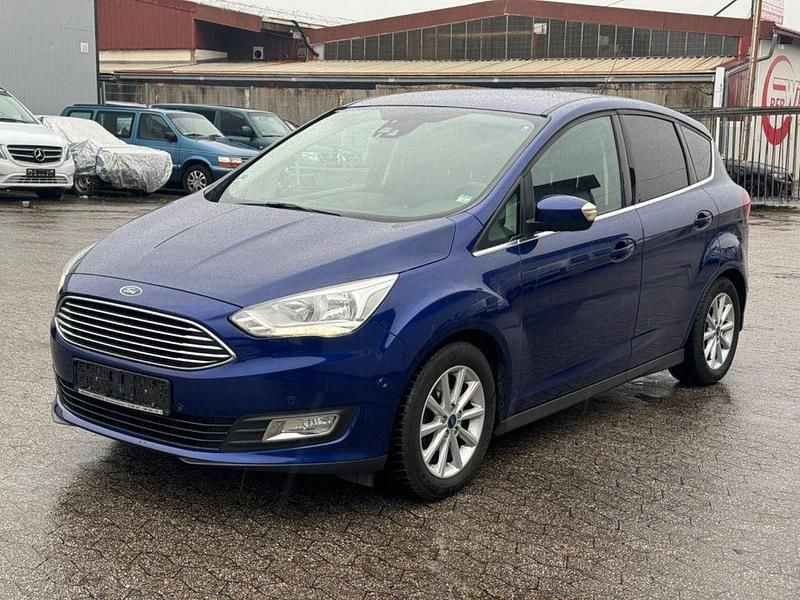 Gebraucht Ford C-MAX Titanium 120 PS (88 kW) 2015 Blau Van / Kleinbus