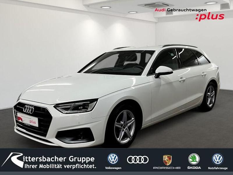 Ibisweiß Gebraucht 2023 Audi A4 Sport Kombi | 25.980 € (Superpreis) - Bild 1/4
