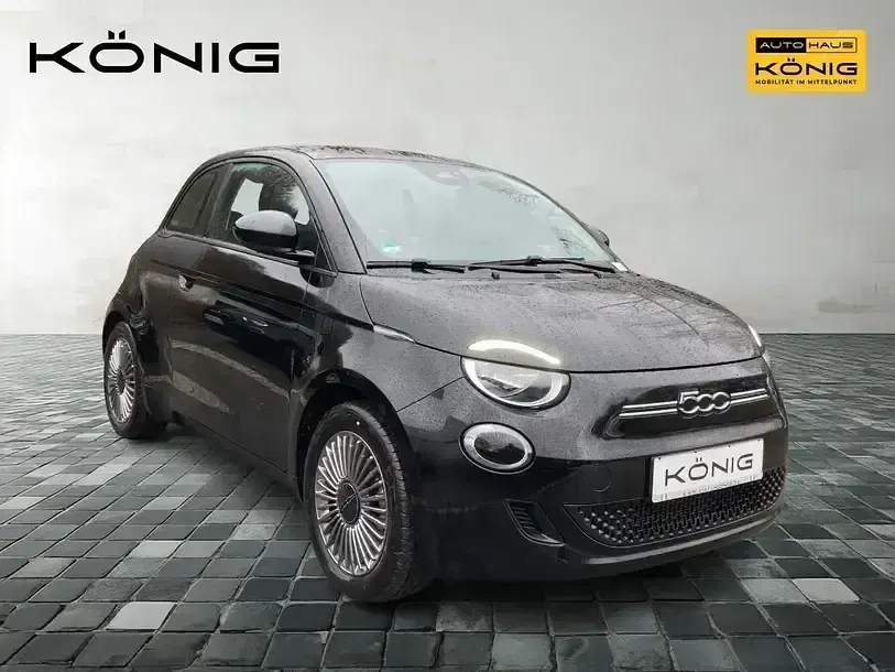 Gebraucht Fiat 500e Basis 42 kW (58 PS) 2023 Schwarz Kleinwagen