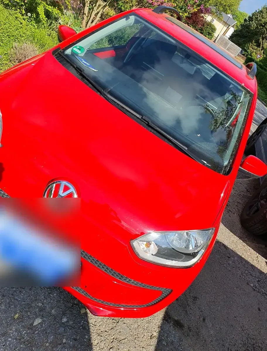 Gebraucht VW up! 2012 Rot Kleinwagen