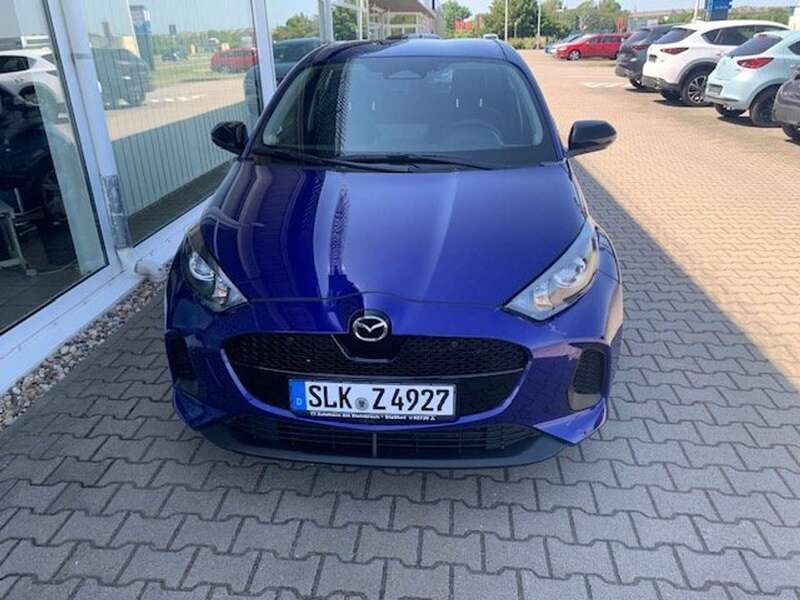 Glass blue Gebraucht 2025 Mazda 2 Exclusive-Line Limousine | 26.804 € (Teuer) - Bild 1/4