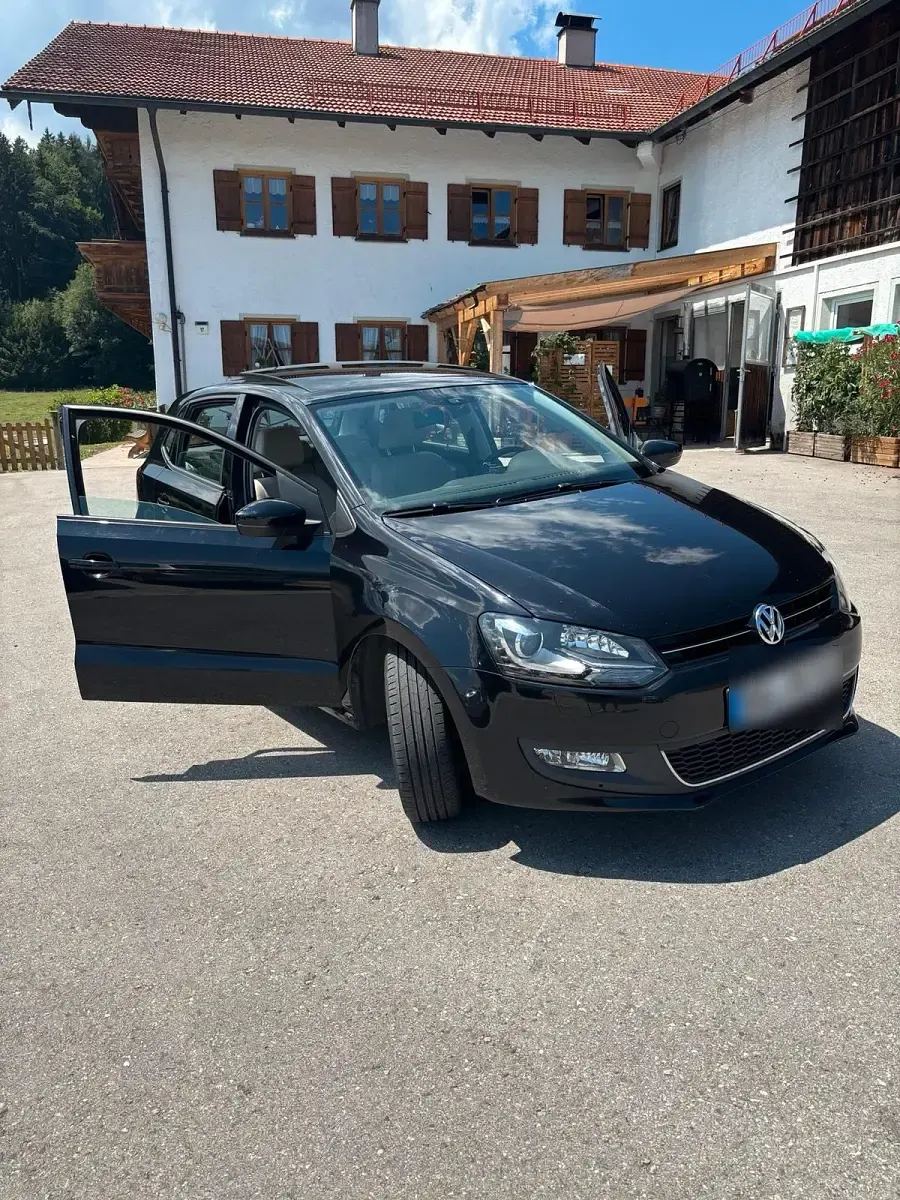 Gebraucht VW Polo 90 PS (66 kW) 2011 Schwarz Kleinwagen