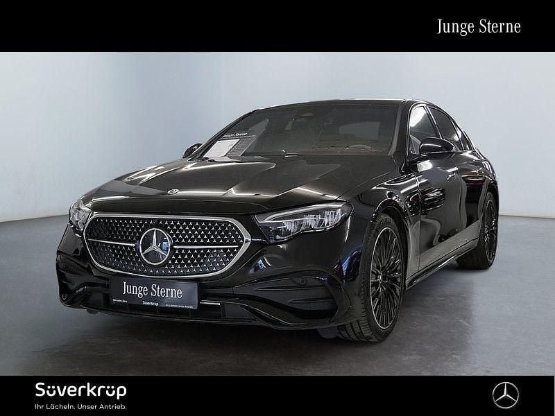 Gebraucht Mercedes E220 AMG 197 PS (144 kW) 2025 Schwarzlack obsidianschwarz (metallic) Limousine