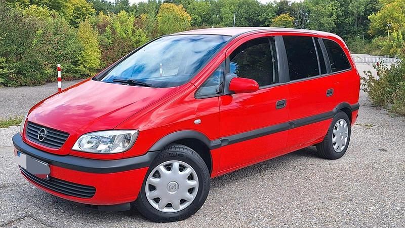 Rot Gebraucht 2000 Opel Zafira Van / Kleinbus | 1.750 € (Guter Preis) - Bild 1/4