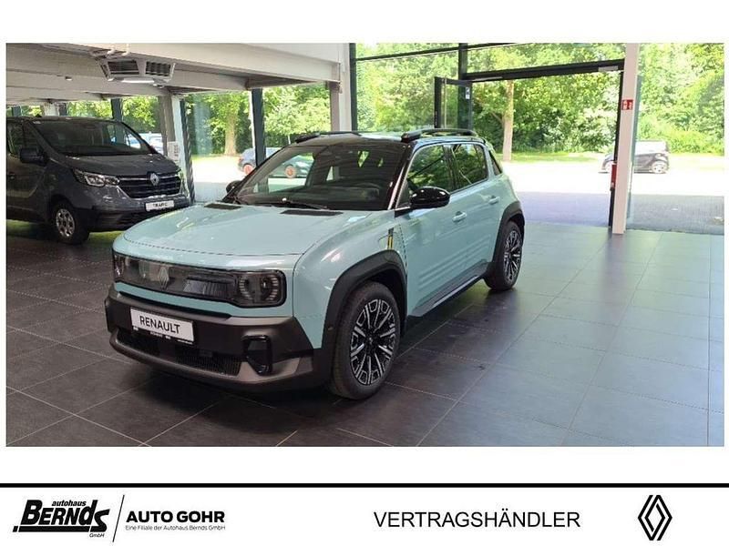 Hautsdefrancegrã¼n, schwarzes dach (metallic) Neu 2025 Renault 4 E-Tech Iconic SUV | 36.989 € - Bild 1/4