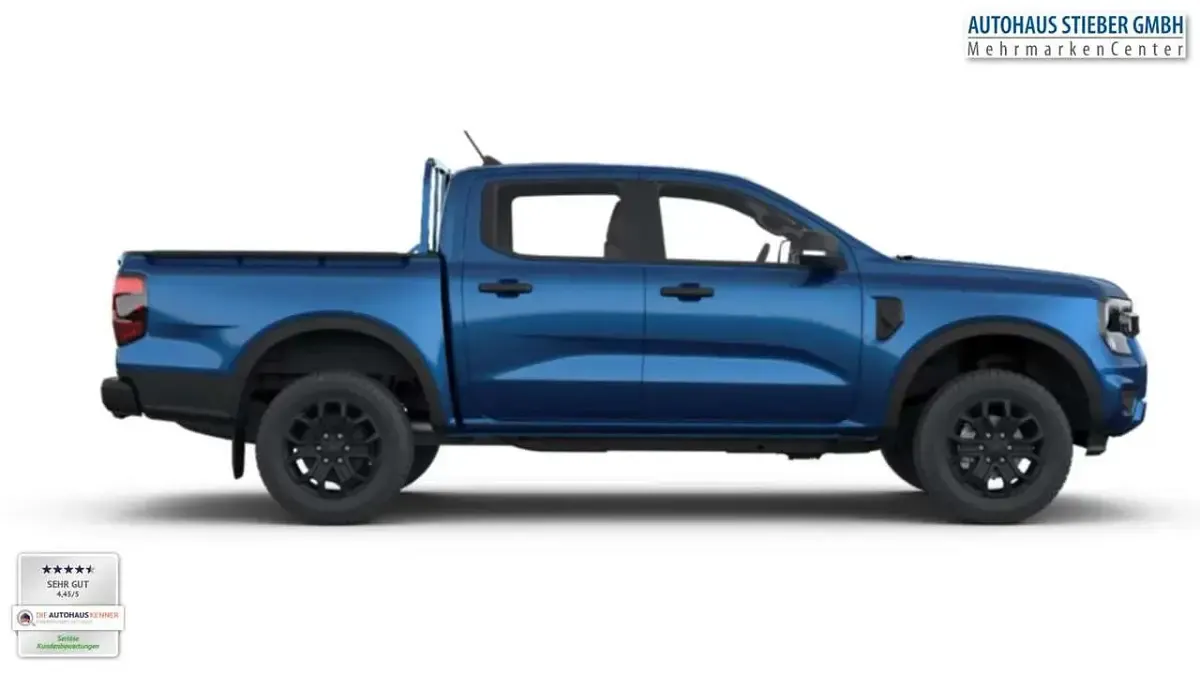 Nowe Ford Ranger XLT 170 KM (125 kW) 2026 Niebieski Pickup