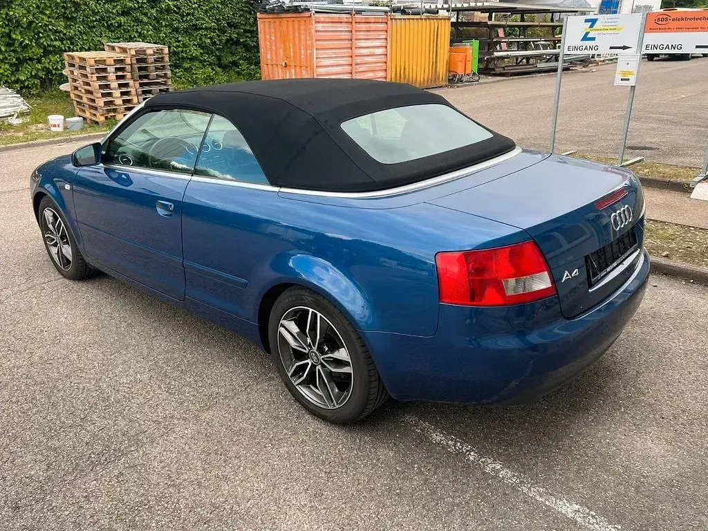 Occasion Audi A4 Cabriolet 163 ch (119 kW) 2003 Bleue Cabriolet
