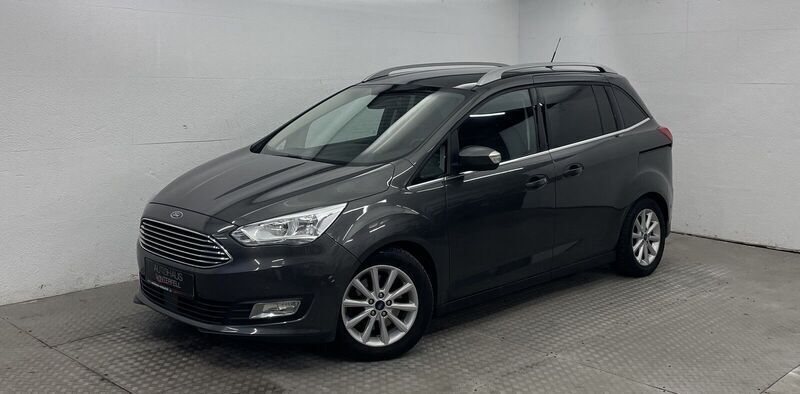 Grau Gebraucht 2016 Ford Grand C-Max Titanium Van / Kleinbus | 9.900 € (Guter Preis) - Bild 1/4