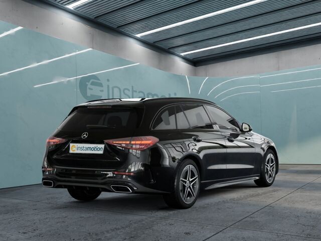 Schwarz Gebraucht 2022 Mercedes C300 AMG Kombi | 44.672 € (Teuer) - Bild 1/2