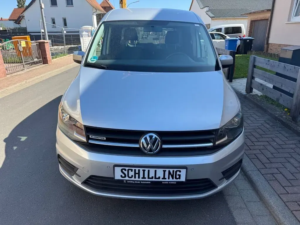 Gebraucht VW Caddy 110 PS (80 kW) 2020 Silber Van / Kleinbus