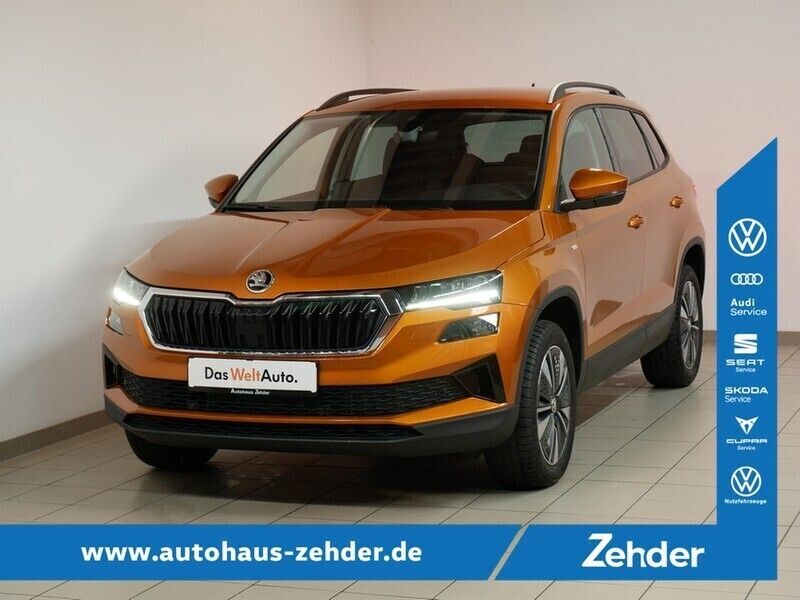 Orange Gebraucht 2022 Skoda Karoq Tour SUV | 28.908 € (Etwas zu teuer) - Bild 1/4