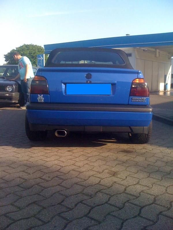 Gebraucht VW Golf Cabriolet 122 PS (89 kW) 1995 Blau Cabrio