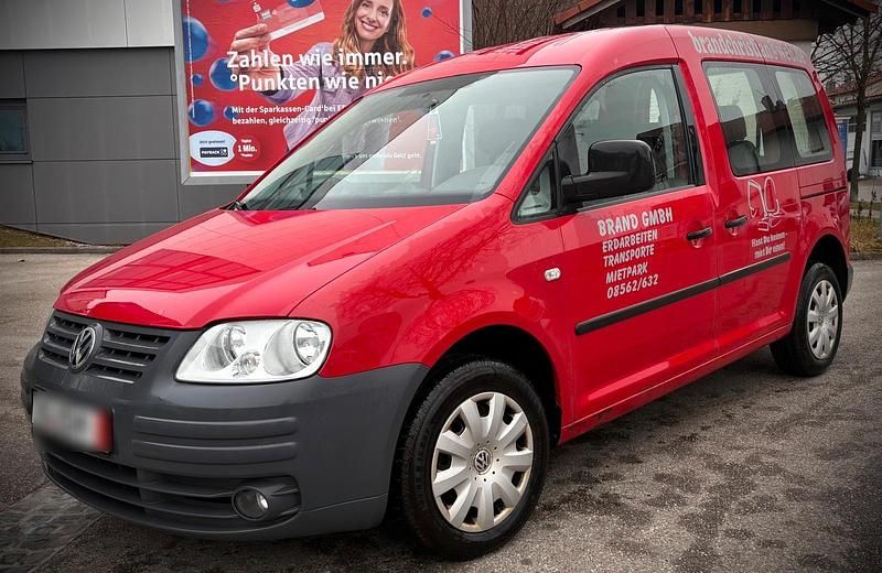 Rot Gebraucht 2006 VW Caddy Life Van / Kleinbus | 4.000 € (Etwas zu teuer) - Bild 1/4