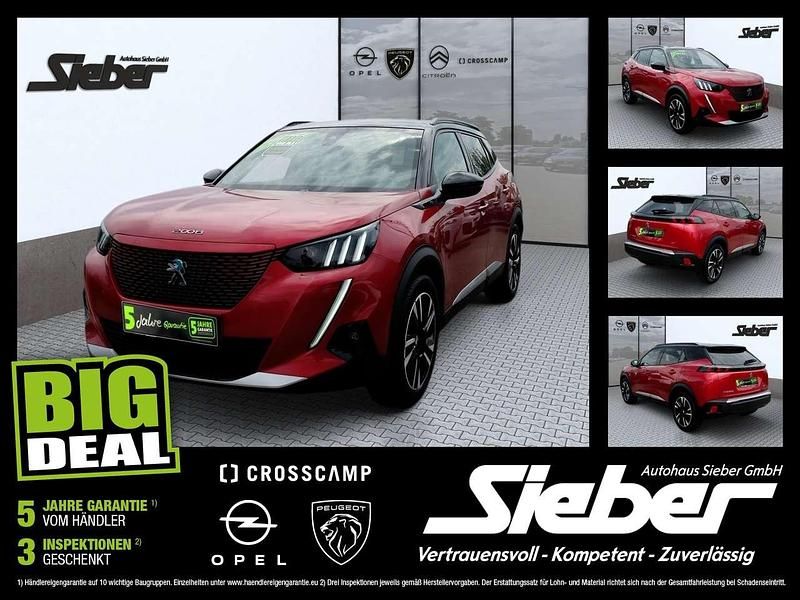 Lackierung elixierrot/typ ver Gebraucht 2021 Peugeot e-2008 GT SUV | 19.990 € (Fairer Preis) - Bild 1/4