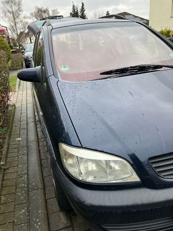 Gebraucht Opel Zafira 101 PS (74 kW) 2002 Blau Van / Kleinbus