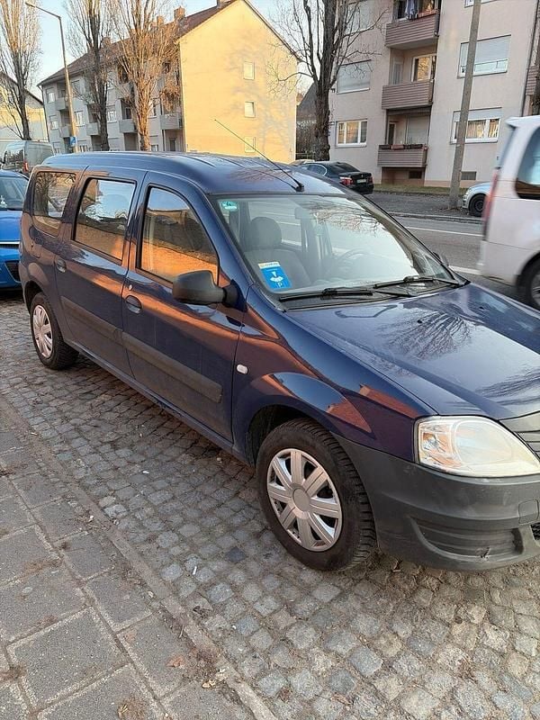 Blau Gebraucht 2009 Dacia Logan MCV Kombi | 2.499 € (Guter Preis) - Bild 1/4