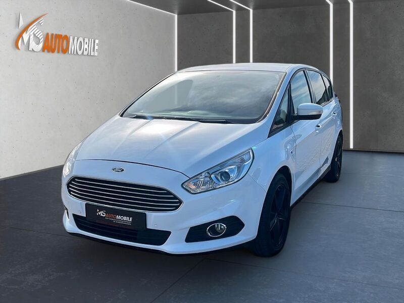 Weiß Gebraucht 2016 Ford S-MAX Trend Van / Kleinbus | 10.490 € (Fairer Preis) - Bild 1/4
