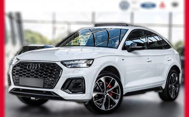 Weiß metallic Gebraucht 2023 Audi Q5 Sportback S-Line SUV | 49.660 € (Etwas zu teuer) - Bild 1/4