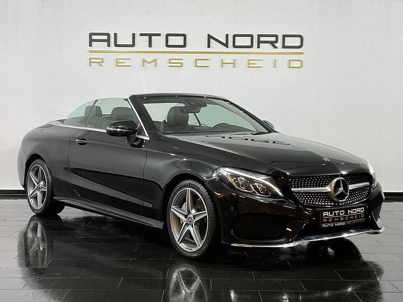 Gebraucht Mercedes C180 156 PS (114 kW) 2017 Obsidianschwarz  metallic Cabrio
