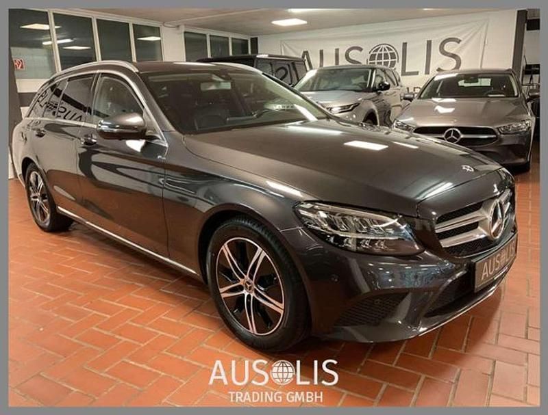 Grafitgrau Gebraucht 2020 Mercedes C180 Avantgarde Kombi | 18.990 € (Superpreis) - Bild 1/4