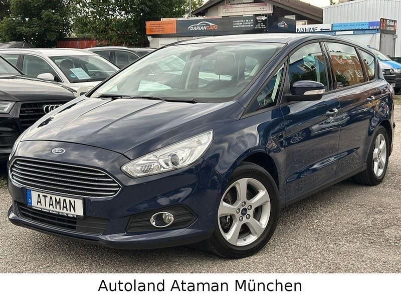 Blau Gebraucht 2016 Ford S-MAX Business Edition Van / Kleinbus | 13.990 € (Fairer Preis) - Bild 1/4
