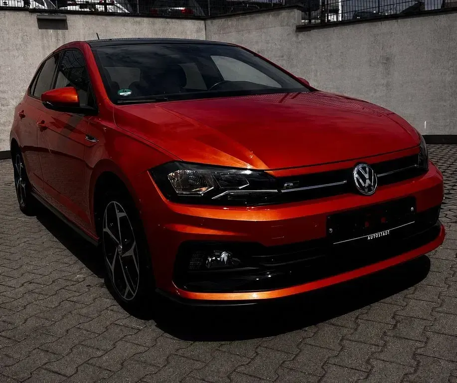 Gebraucht VW Polo Highline 116 PS (85 kW) 2018 Orange Kleinwagen