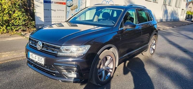 Schwarz Gebraucht 2018 VW Tiguan R-line SUV | 22.000 € (Superpreis) - Bild 1/4