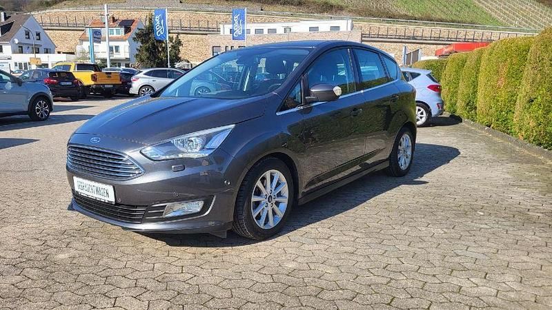 Gebraucht Ford C-MAX Titanium 125 PS (91 kW) 2015 Magneticgrau (metallic) Van / Kleinbus