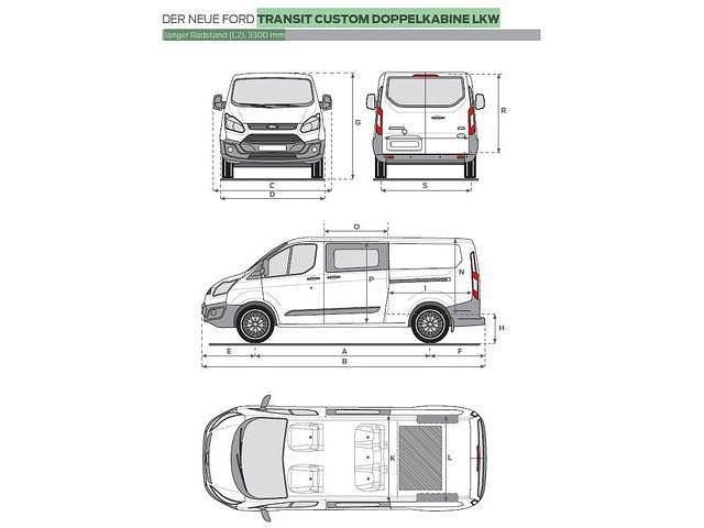 Gebraucht Ford Transit Custom Trend 131 PS (96 kW) 2020 Van