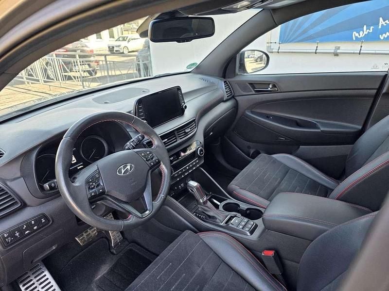 Gebraucht Hyundai Tucson N Line 177 PS (130 kW) 2020 Olive grey SUV