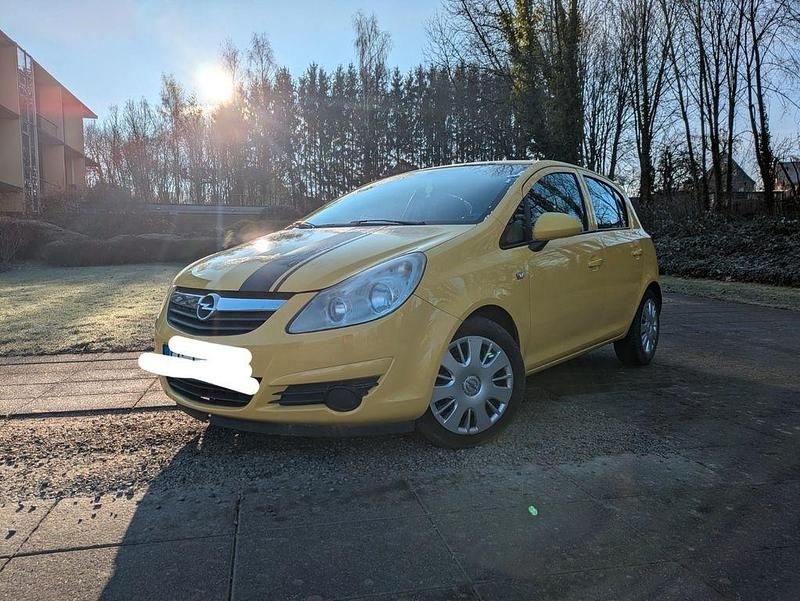 Gebraucht Opel Corsa 80 PS (58 kW) 2008 Gelb Kleinwagen
