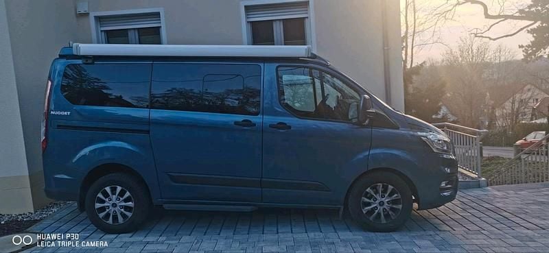 Blau Gebraucht 2021 Ford Transit Custom Nugget Van / Kleinbus | 46.500 € (Fairer Preis) - Bild 1/4