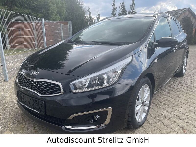Schwarz Gebraucht 2017 Kia Ceed Sportswagon DREAM-TEAM Edition Kombi | 9.900 € (Guter Preis) - Bild 1/4