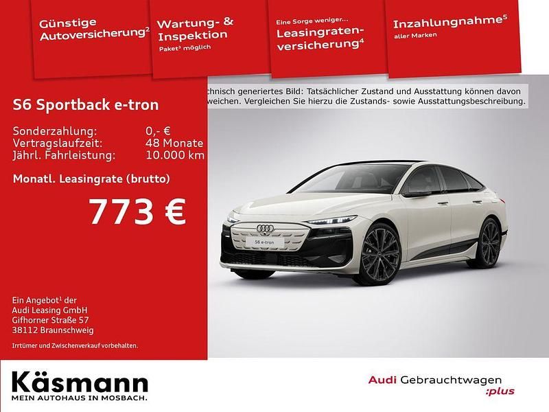 Beige Gebraucht 2025 Audi S6 e-tron Sport Limousine | 90.830 € (Guter Preis) - Bild 1/3