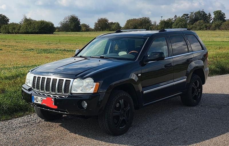 Schwarz Gebraucht 2007 Jeep Grand Cherokee Overland SUV | 7.500 € (Guter Preis) - Bild 1/4