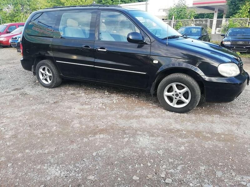 Gebraucht Kia Carnival LX 144 PS (105 kW) 2005 Schwarz Van / Kleinbus