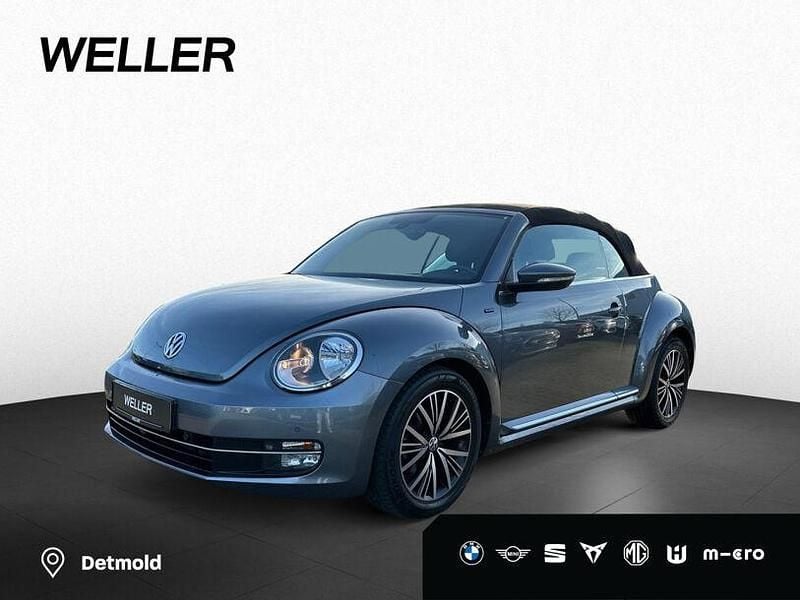 Fremdfabrikat vw beetle cabrio (blau) Gebraucht 2016 VW Beetle Allstar Cabrio | 13.990 € (Guter Preis) - Bild 1/4