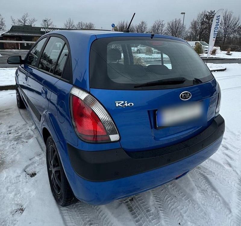 Gebraucht Kia Rio EX 97 PS (71 kW) 2009 Blau Kleinwagen
