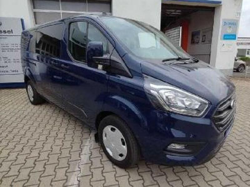 Blau Gebraucht 2021 Ford Transit Custom Trend Van | 23.980 € (Fairer Preis) - Bild 1/4