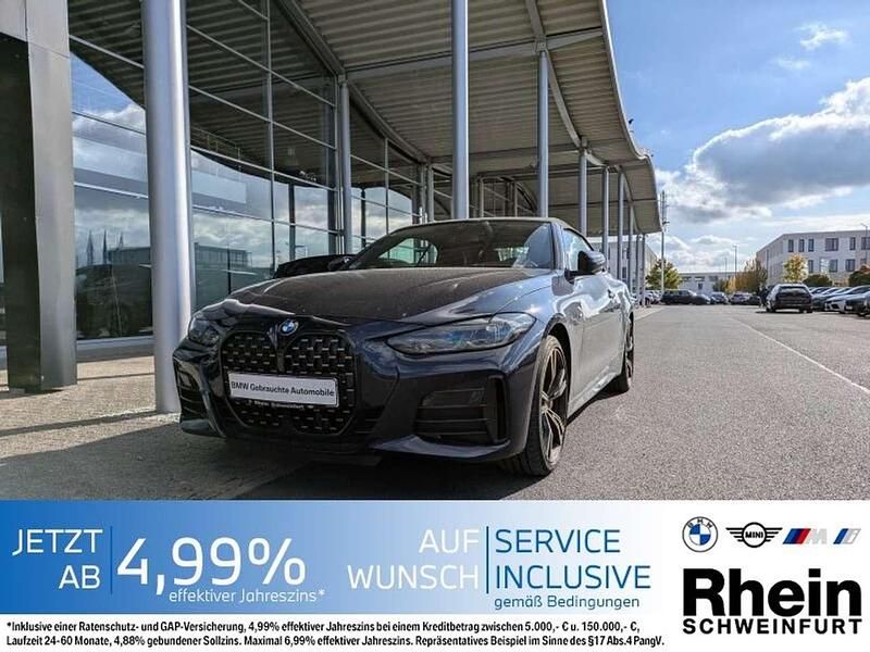 Tansanitblau metallic Gebraucht 2022 BMW 440 Cabrio | 54.890 € (Etwas zu teuer) - Bild 1/4