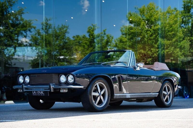 Blau Gebraucht 1974 Jensen Interceptor Cabrio | 66.888 € - Bild 1/4